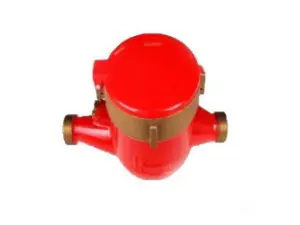 MULTIJET WATER METER (BRASS COVER) HOT (FM-104/H)