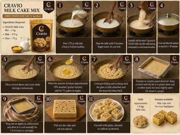 Cravio Milk Cake Mix
