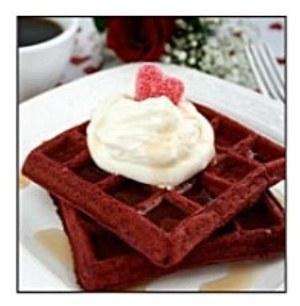 Belgian Waffle - Red Velvet